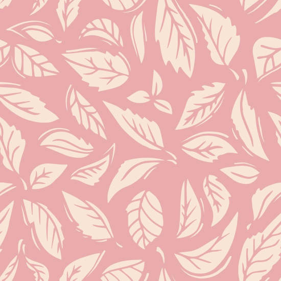 Falling Leaves Pink Blad Baggrund