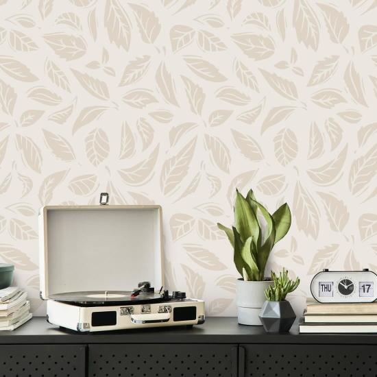 Fallande löv neutrala Blad Bakgrund