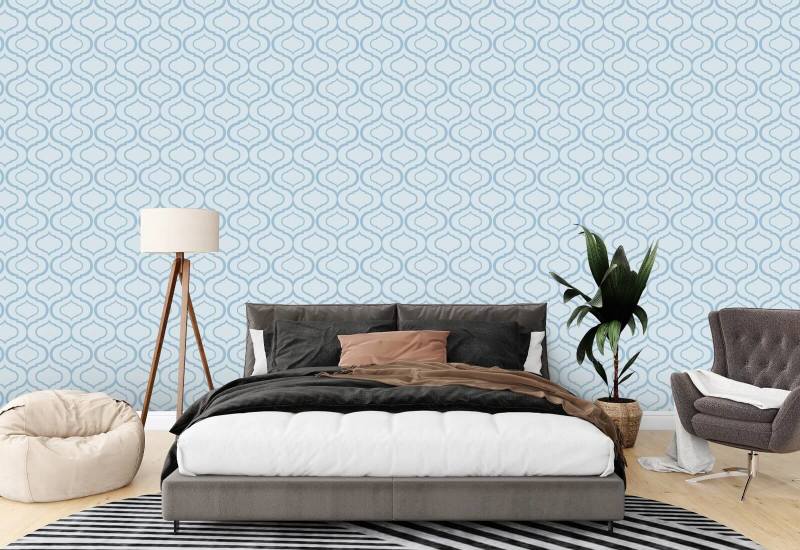 Simple Ogee Cool Papier peint à motifs