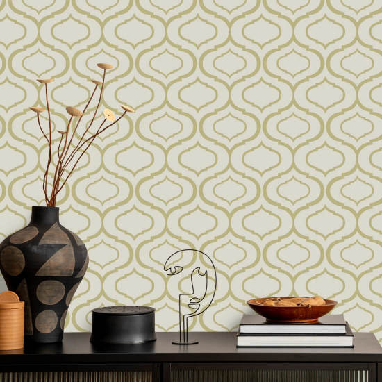 Simple Ogee Neutral Fondo de pantalla retro 