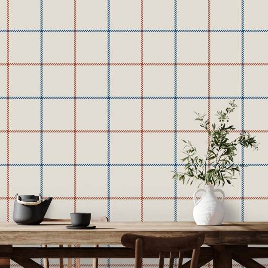 Tattersall Simple I Tartan behang