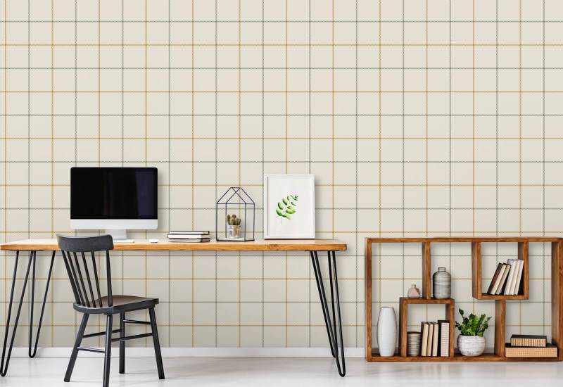 Tattersall Simple II Papel de parede xadrez