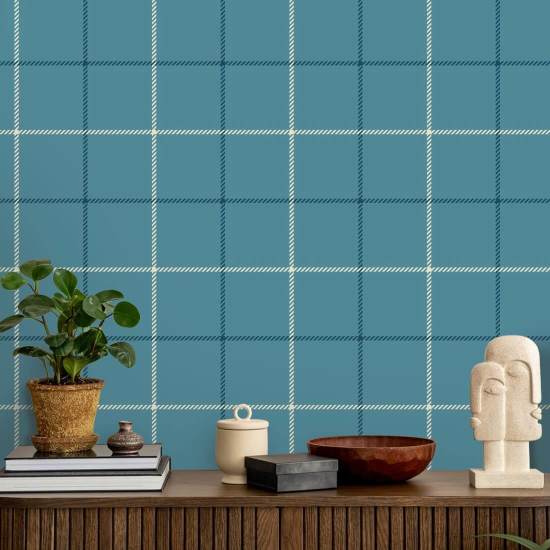 Tattersall Simple III Papier peint Tartan