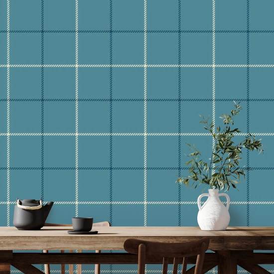 Tattersall Simple III Papel de parede Tartan