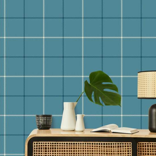 Tattersall Simple III Papel de parede Tartan