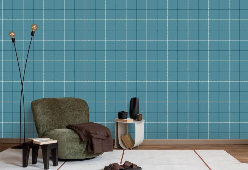 Tattersall Simple III Tartan behang