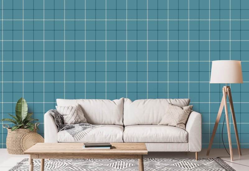 Tattersall Simple III Tartan-Tapete