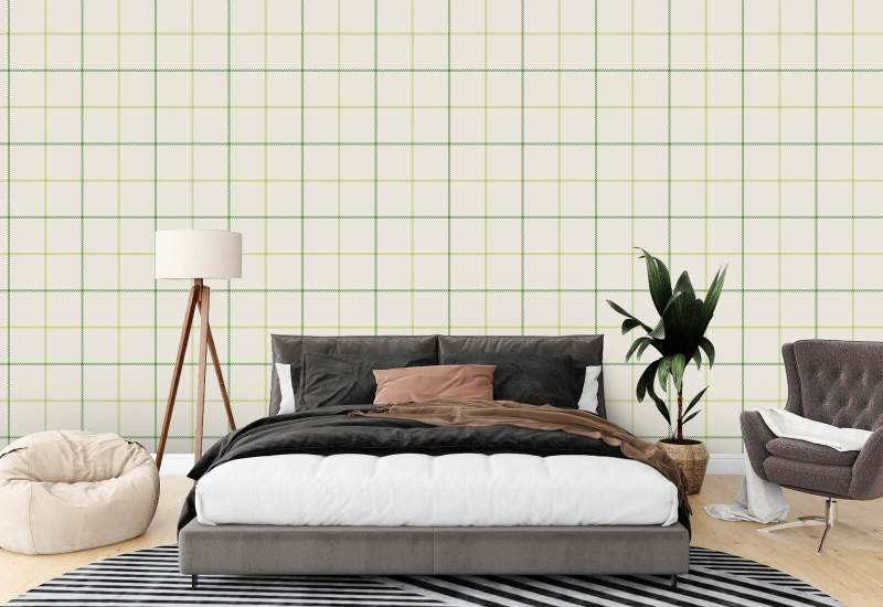 Tattersall Simple IV Plaid Wallpaper