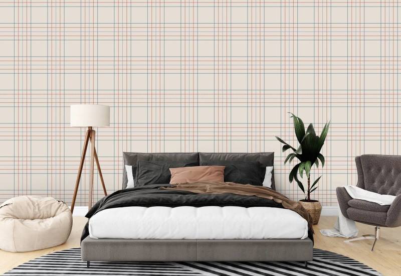 Tattersall Tartan II Tartan-Tapete