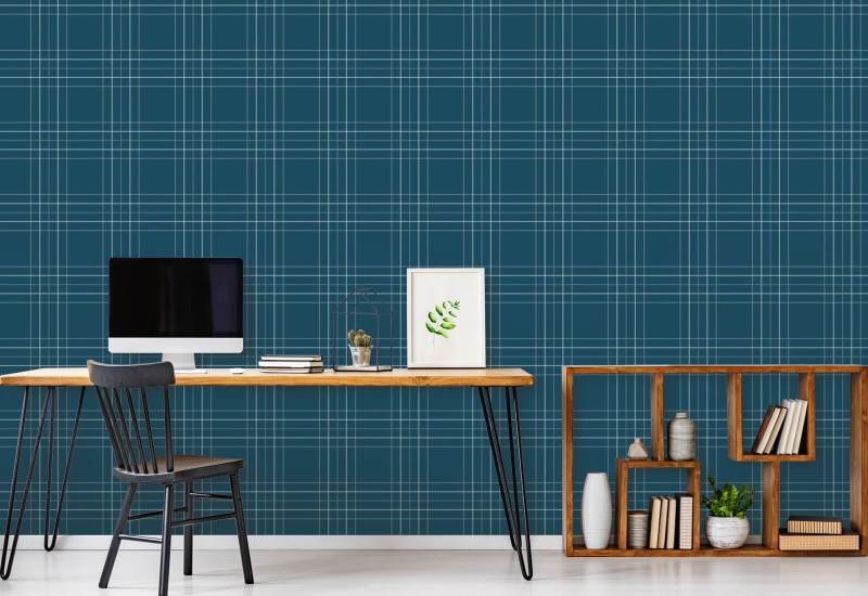 Tattersall Tartan III Tartan behang