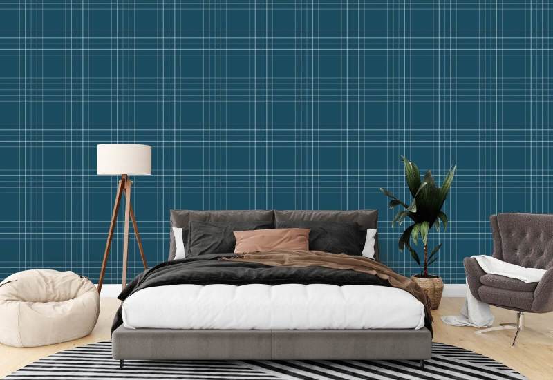 Tattersall Tartan III Tartan behang