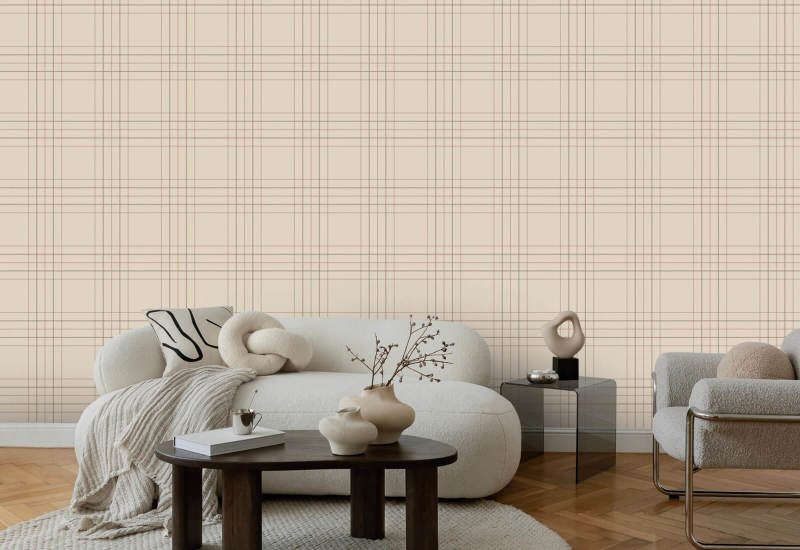 Tattersall Tartan VII Tartan Baggrund