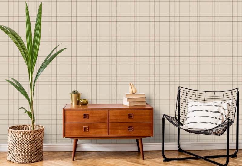 Tattersall Tartan VII Tartan Wallpaper