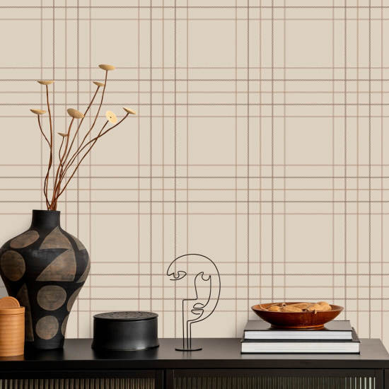 Tattersall Tartan VII Tartan Wallpaper