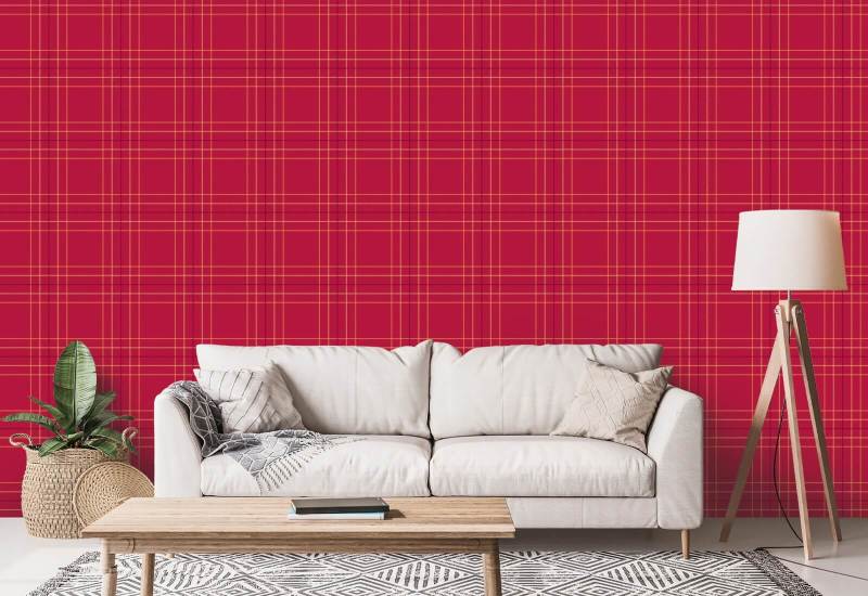 Tattersall Tartan VIII Pläd Bakgrund