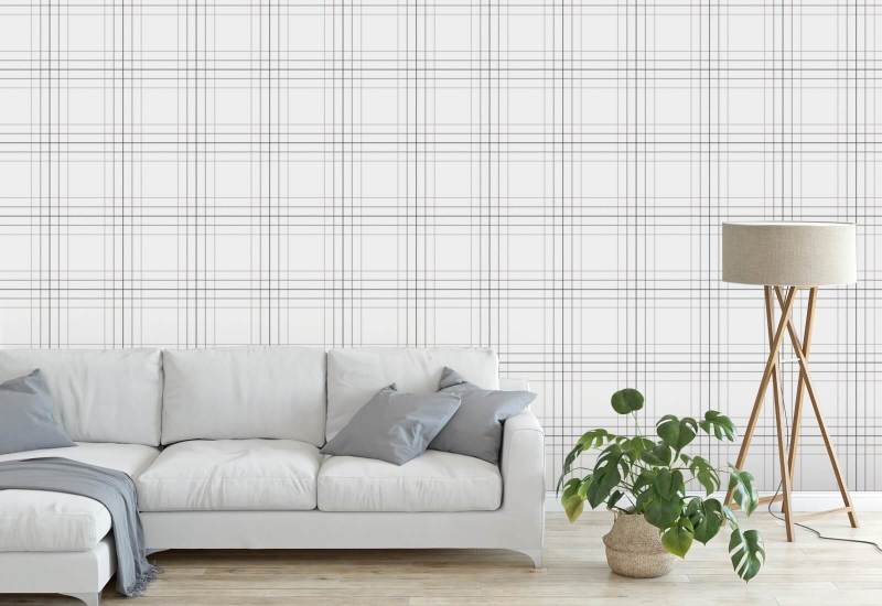 Tattersall Tartan IX Tartan Style Wallpaper