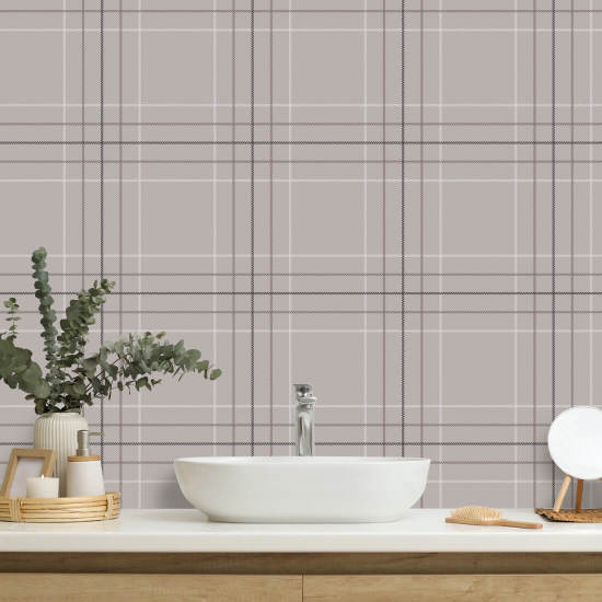 Tattersall Tartan X Geruit behang