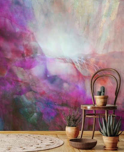 mural abstracto rosa personalizable llamado Drifting Pink Composition de Annette Schmucker para dormitorios mural abstracto rosa personalizable llamado Drifting Pink Composition de Annette Schmucker para dormitorios