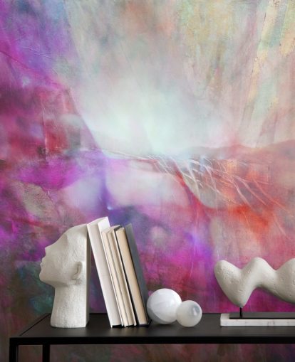 customizable pink abstract mural called Drifting Pink Composition from Annette Schmucker for bedrooms customizable pink abstract mural called Drifting Pink Composition from Annette Schmucker for bedrooms