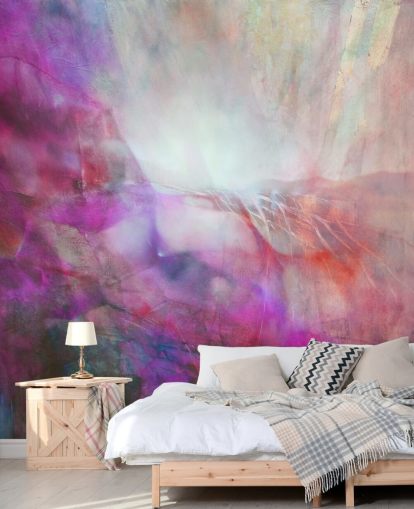 mural abstracto rosa personalizable llamado Drifting Pink Composition de Annette Schmucker para dormitorios mural abstracto rosa personalizable llamado Drifting Pink Composition de Annette Schmucker para dormitorios