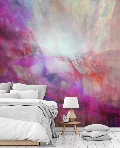 mural abstracto rosa personalizable llamado Drifting Pink Composition de Annette Schmucker para dormitorios mural abstracto rosa personalizable llamado Drifting Pink Composition de Annette Schmucker para dormitorios