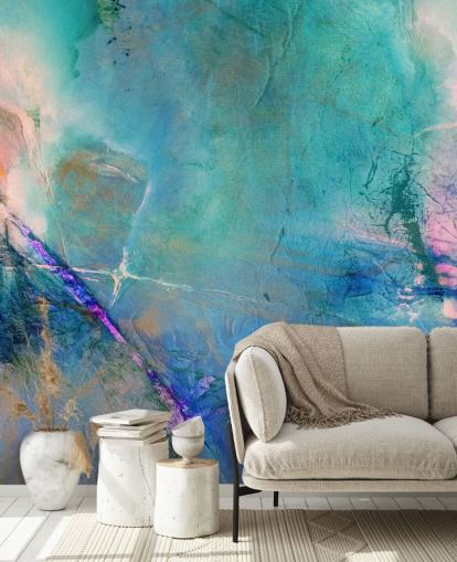 customisable abstract mural called Flying Away Rose by Annette Schmucker customisable abstract mural called Flying Away Rose by Annette Schmucker