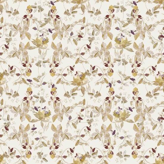 Crema antica Botanical Blossom Carta da parati botanica
