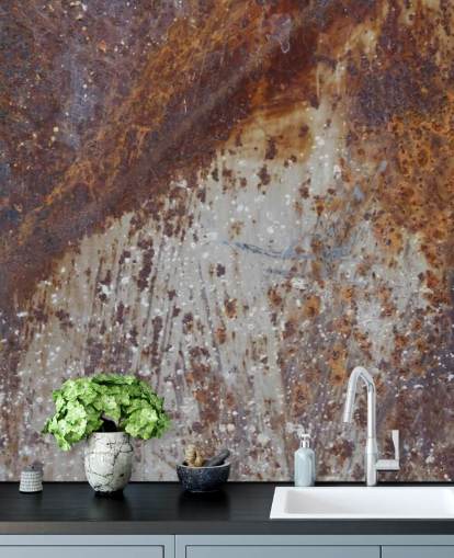 Carta da parati murale industriale