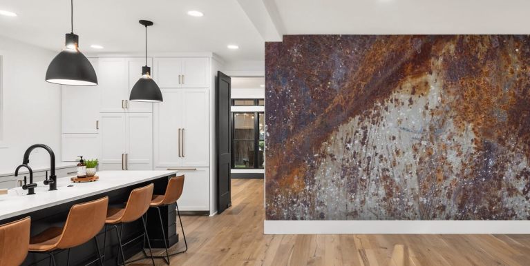 Metal & Rust Effect Wallpaper | Wallsauce AU