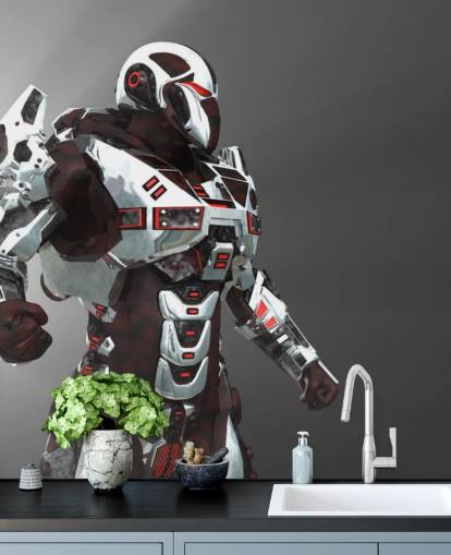 White and Red Soldier Wallpaper White and Red Soldier Wallpaper