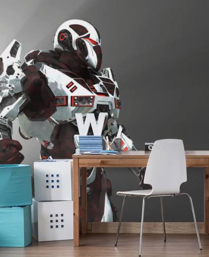 Weißer und roter Soldat Wallpaper