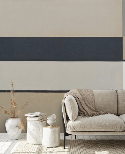 customisable neutral wall mural called Agnes Field from Sir Edward
