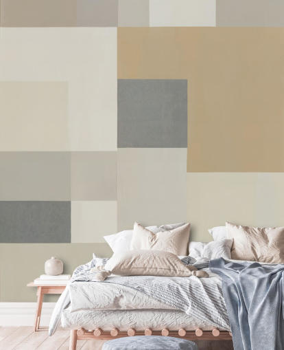 aanpasbare neutrale abstracte muurschildering genaamd Agnes Plane uit de Sir Edward x Grigory Gladarev collectie aanpasbare neutrale abstracte muurschildering genaamd Agnes Plane uit de Sir Edward x Grigory Gladarev collectie