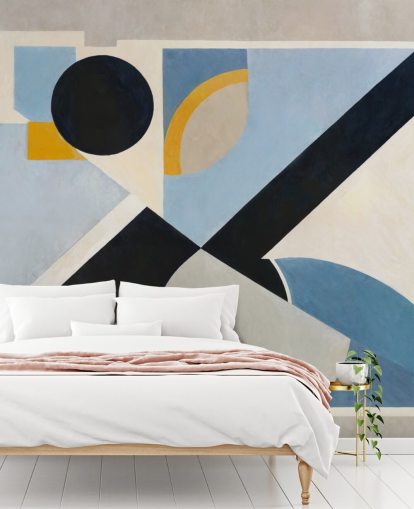 customisable geometric wall mural called Avant Signal from Sir Edward