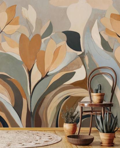 customisable abstract floral mural called Emil’s Bloom from Sir Edward for bedrooms and living rooms customisable abstract floral mural called Emil’s Bloom from Sir Edward for bedrooms and living rooms