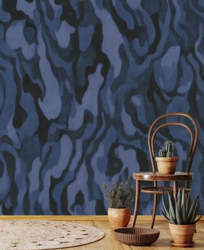 peinture murale personnalisable en grain de bois appelée Ettore Veins par Sir Edward