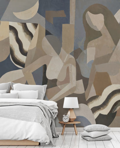 peinture murale moderne personnalisable appelée Lunar Smoke de Sir Edward peinture murale moderne personnalisable appelée Lunar Smoke de Sir Edward