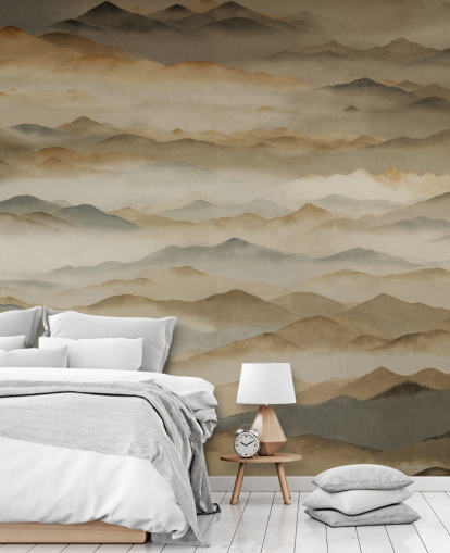 murale astratto personalizzato chiamato Roerich Twilight di Sir Edward per camere da letto e uffici domestici murale astratto personalizzato chiamato Roerich Twilight di Sir Edward per camere da letto e uffici domestici