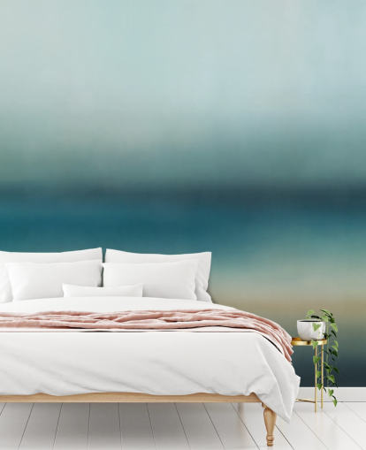 murale minimalista blu personalizzabile chiamato Rotko Blush di Sir Edward per bagni e cucine murale minimalista blu personalizzabile chiamato Rotko Blush di Sir Edward per bagni e cucine