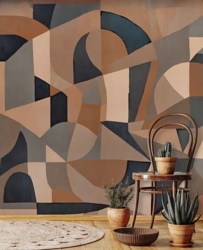 mural abstracto personalizado llamado Silent Arch de Sir Edward para interiores elegantes mural abstracto personalizado llamado Silent Arch de Sir Edward para interiores elegantes
