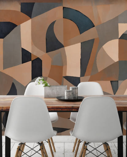 individuelles abstraktes Wandbild namens Silent Arch von Sir Edward für stilvolles Interieur individuelles abstraktes Wandbild namens Silent Arch von Sir Edward für stilvolles Interieur