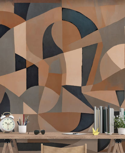 individuelles abstraktes Wandbild namens Silent Arch von Sir Edward für stilvolles Interieur individuelles abstraktes Wandbild namens Silent Arch von Sir Edward für stilvolles Interieur