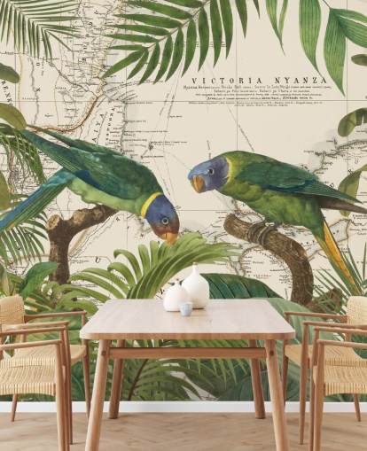 individuelles exotisches Vogelwandbild namens Explore the World von Andrea Haase individuelles exotisches Vogelwandbild namens Explore the World von Andrea Haase