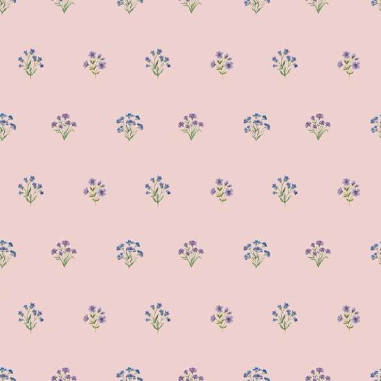 Bonny blomster blomstrer Blomstertapet
