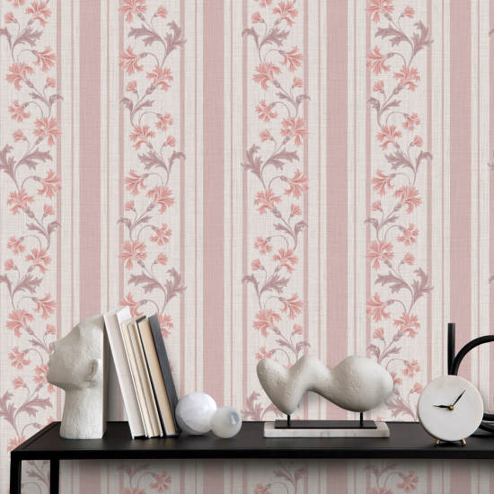 Blåklint Stripe Blush Stripe Bakgrund