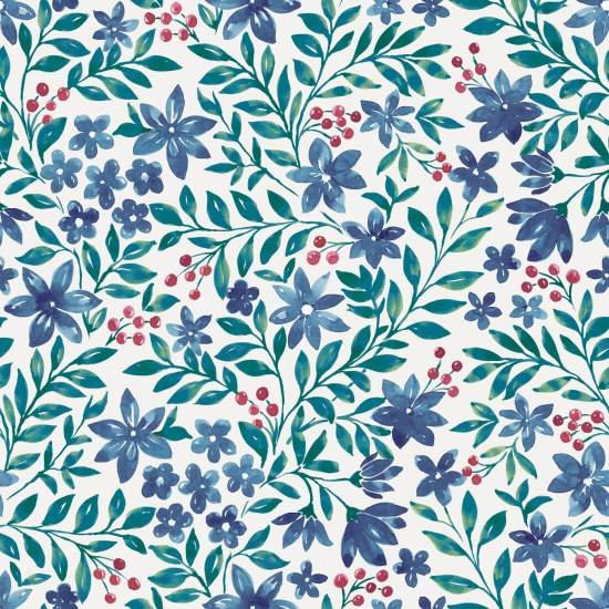 Garten blüht Frieden Botanische Tapete