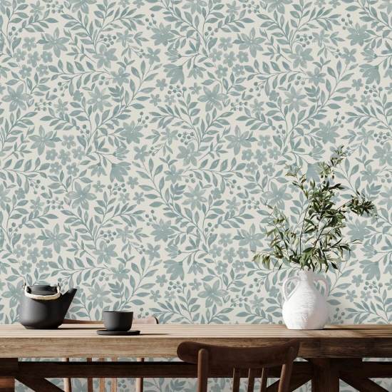 Garden Blooms Intemporel Papier peint floral