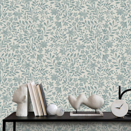 Garden Blooms Timeless Floral Wallpaper