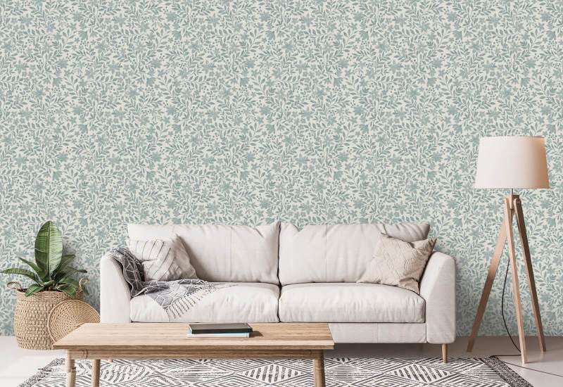 Garden Blooms Timeless Floral Wallpaper