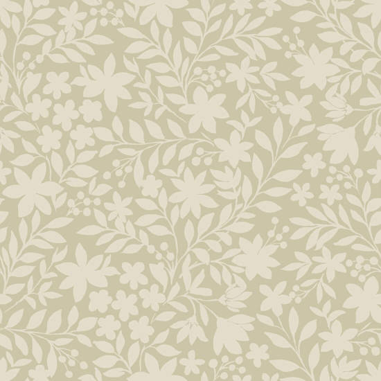 Garden Blooms Neutral Papier peint botanique